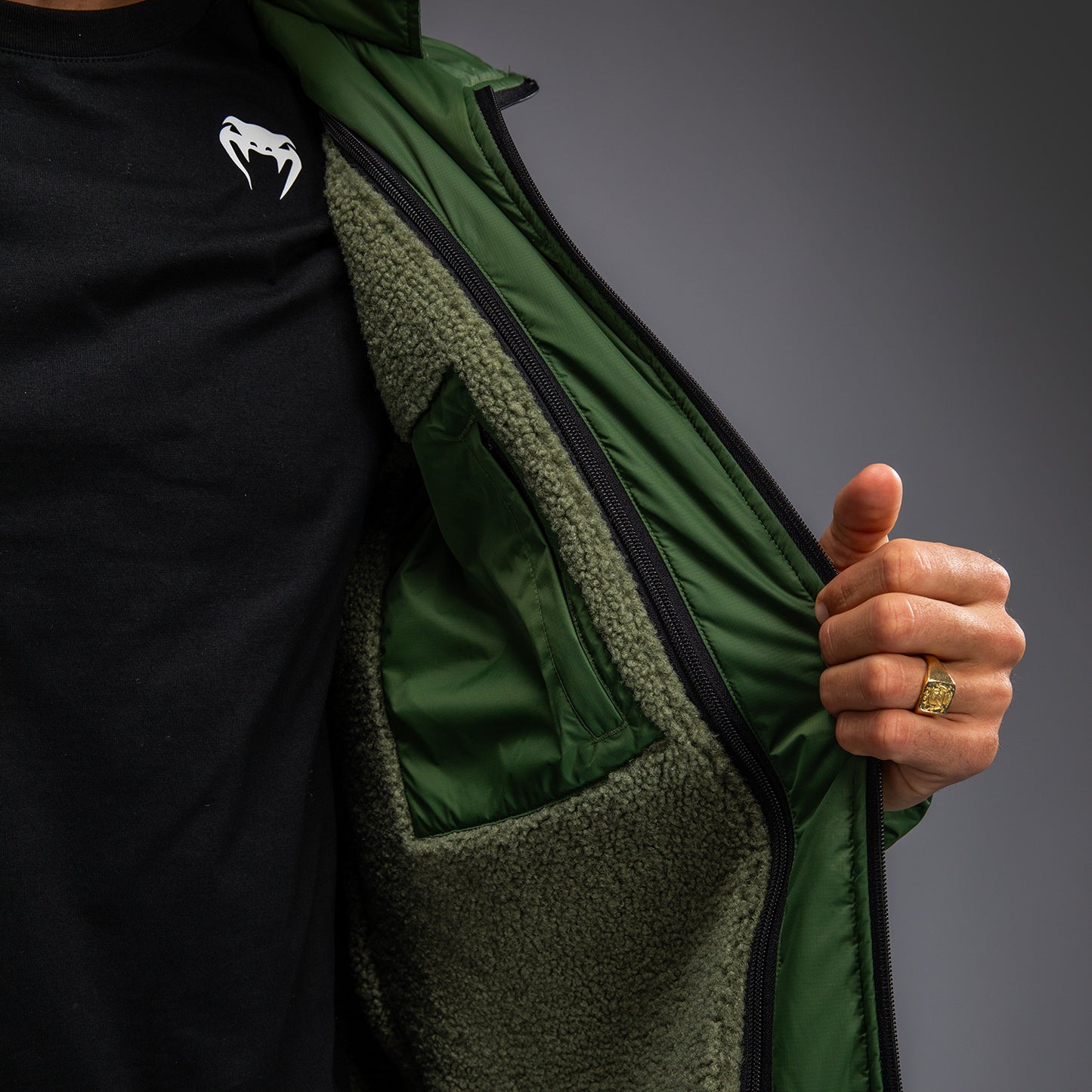 Venum Urban Guard 파카 자켓 – 포레스트 그린
