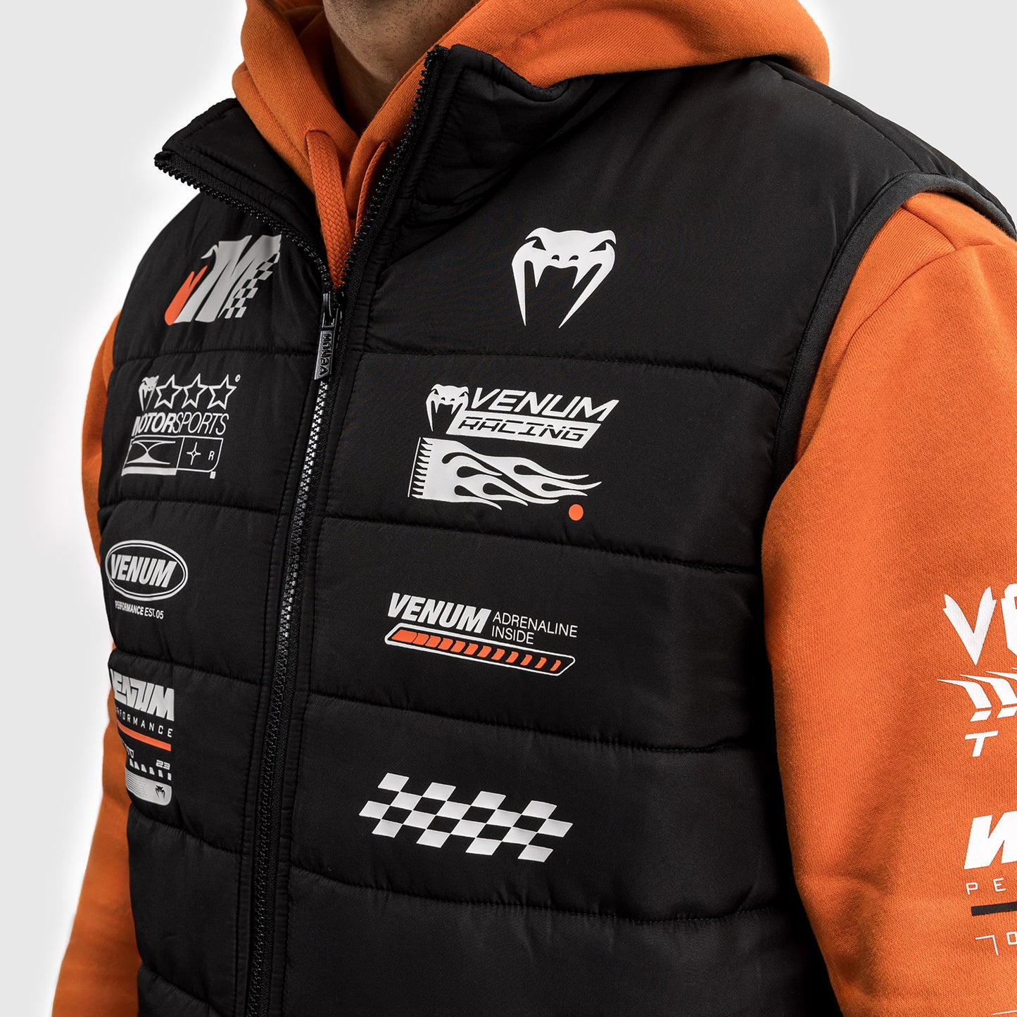 Venum Motorsport 다운 자켓 – 딥 블랙