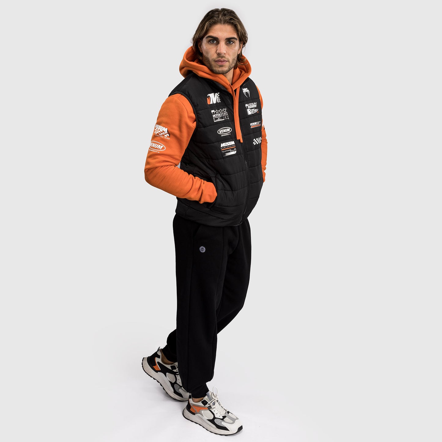 Venum Motorsport 다운 자켓 – 딥 블랙