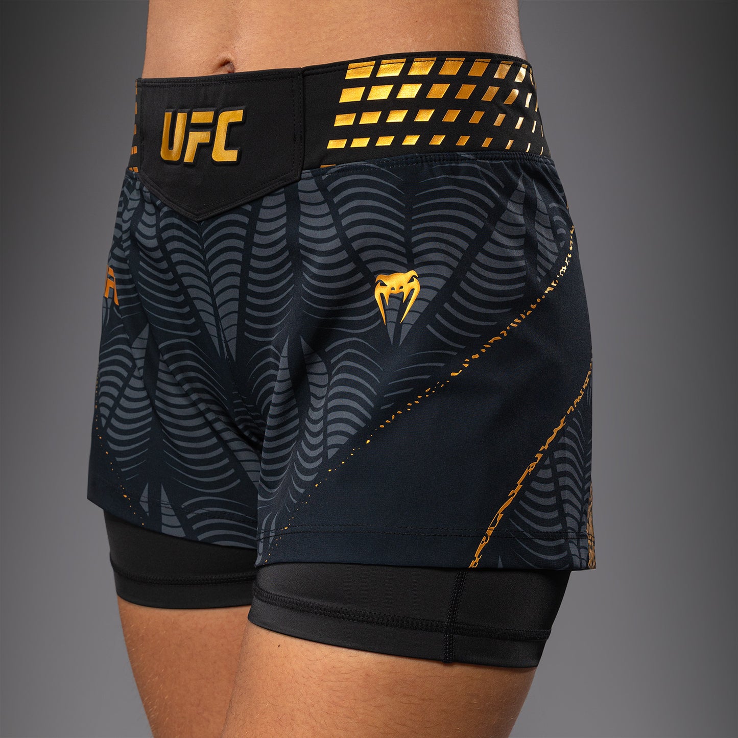 Women's UFC Zenith by Venum 챔피언 오센틱 숏 핏 파이트 쇼츠