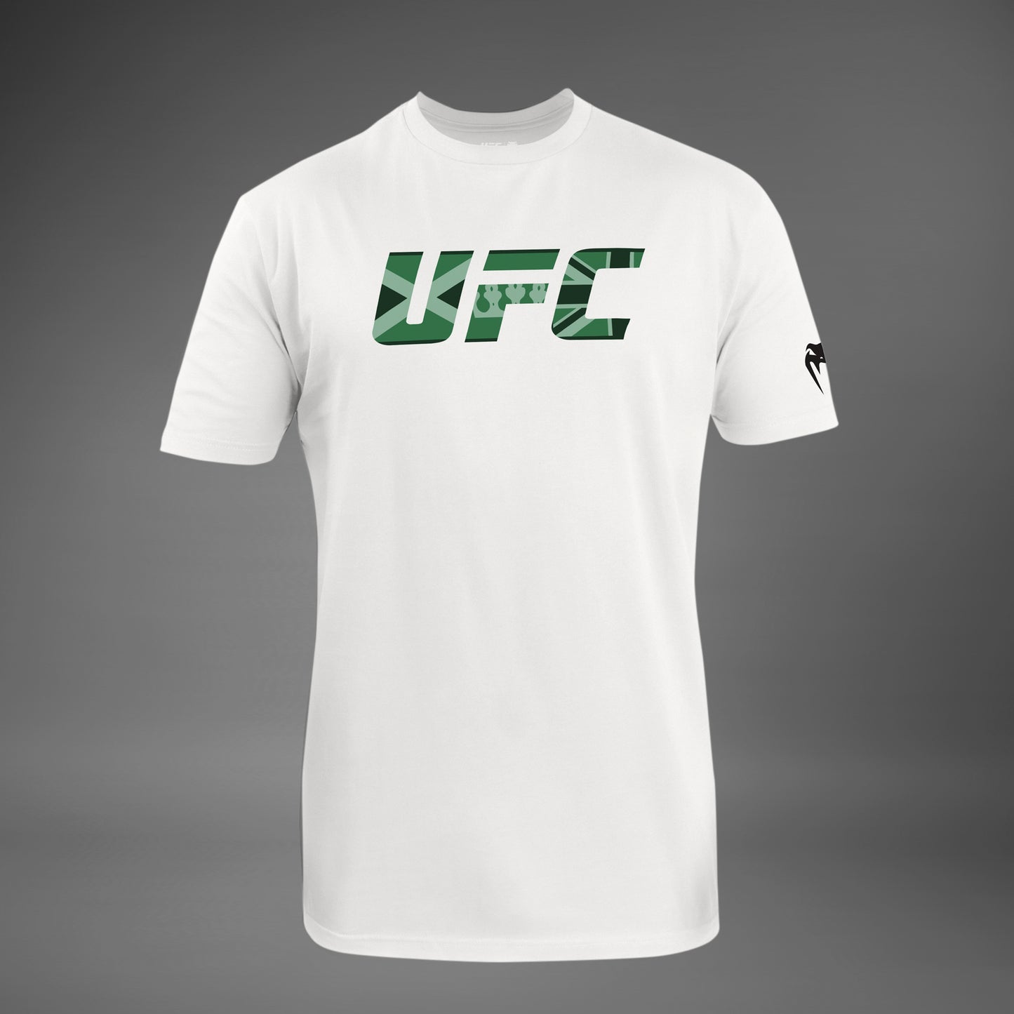 남성용 UFC Unrivaled by Venum 화이트 레온 에드워즈 티셔츠
