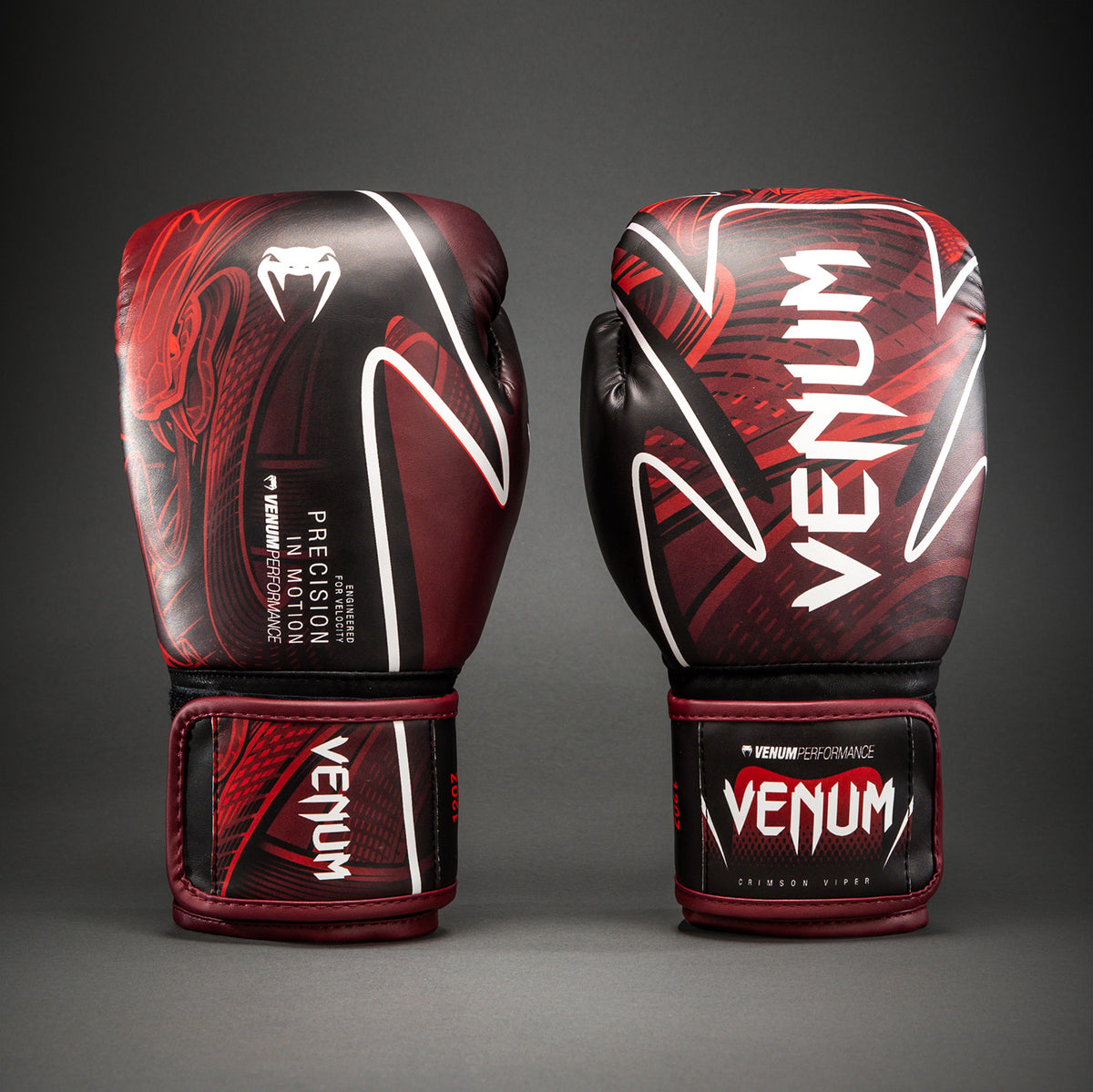 Venum Crimson Viper 2.0 Impact 복싱 글러브 - 블랙/레드