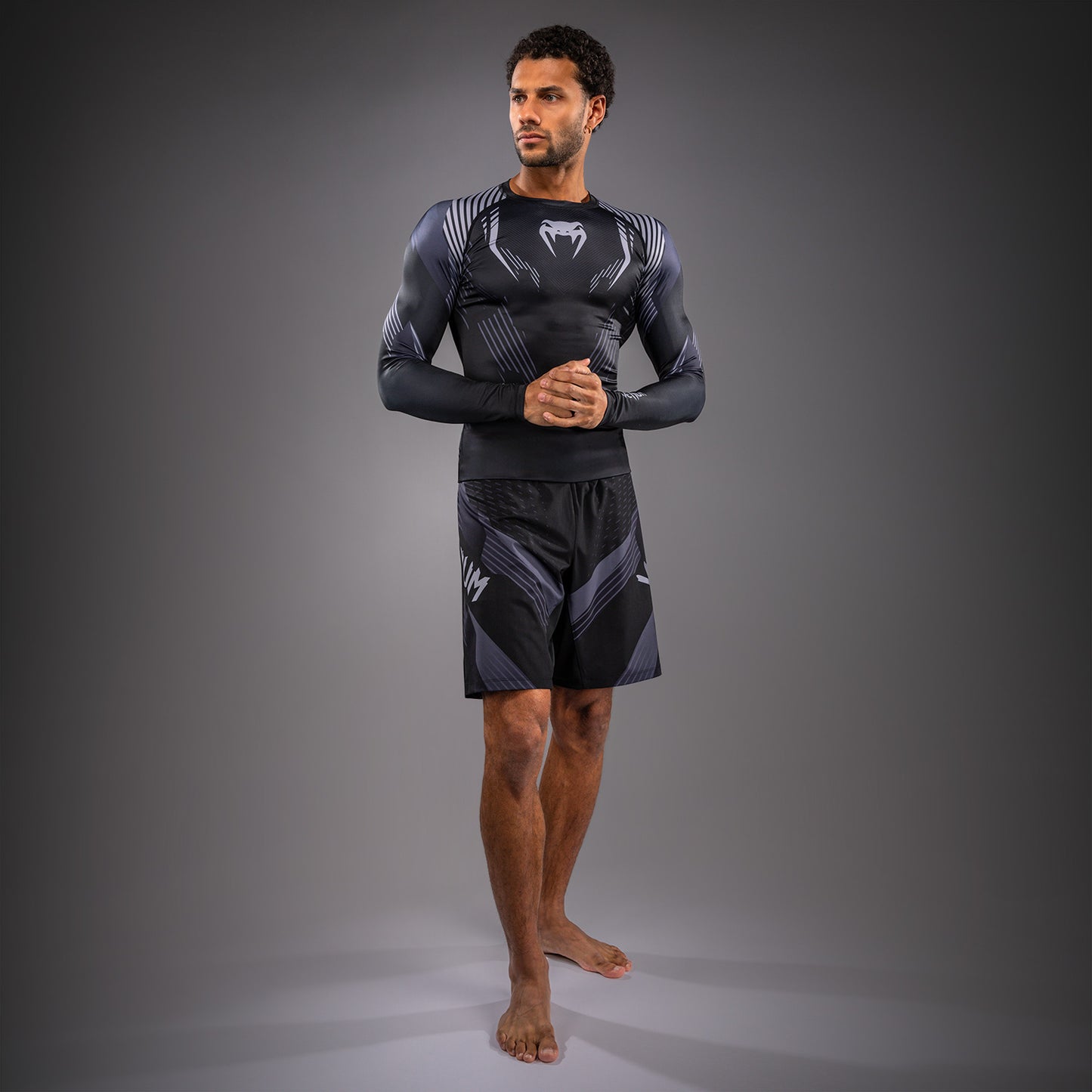 NO-GI 6.0 긴팔 래쉬가드 블랙/그레이