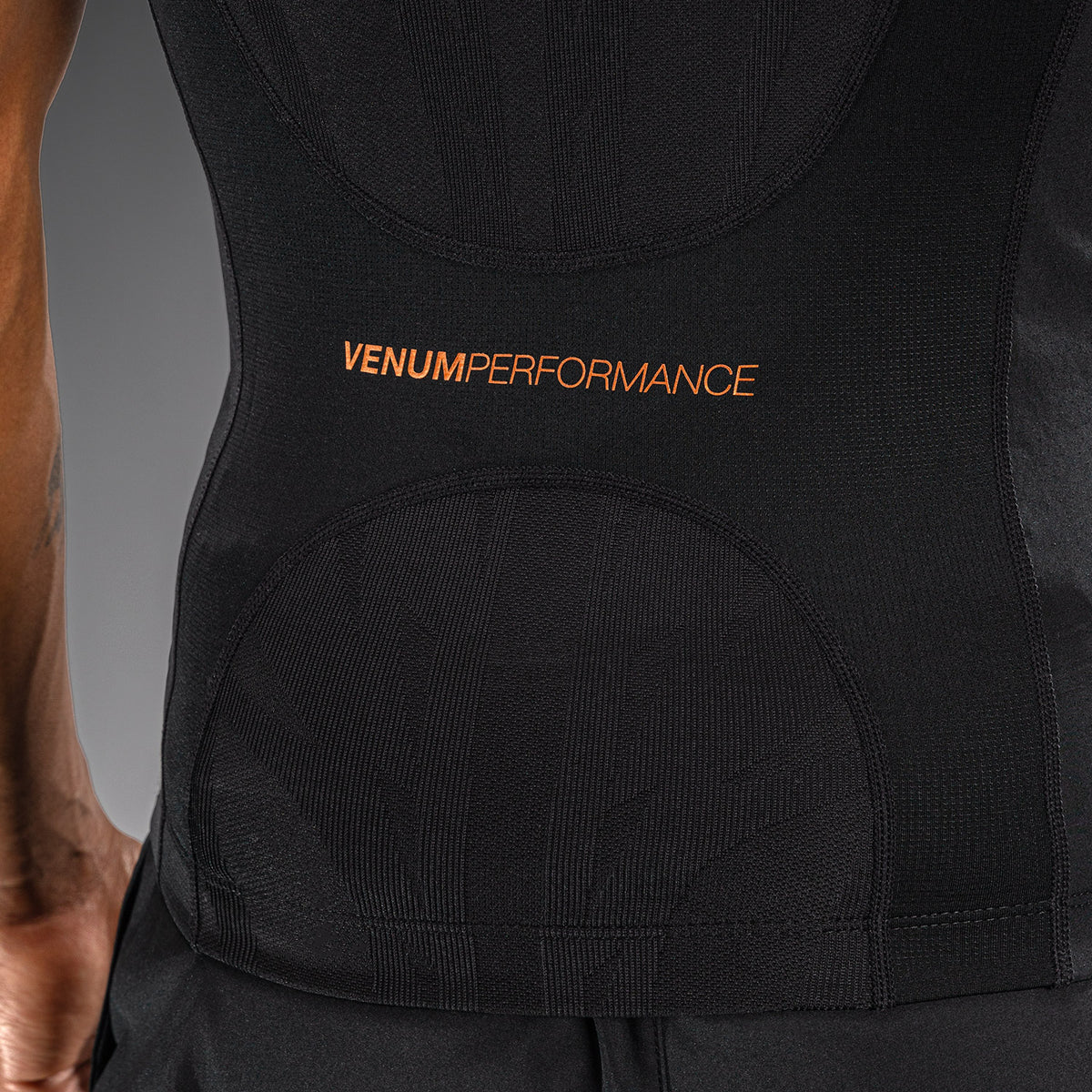 Venum G-Fit Revolution 반팔 래시가드 - 블랙/코퍼