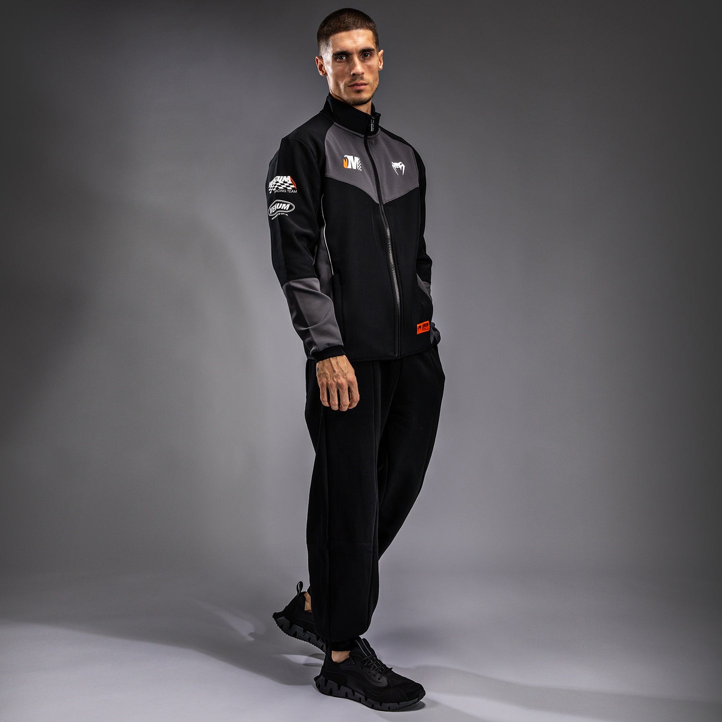 Venum Motorsport 소프트쉘 자켓 – 딥 블랙