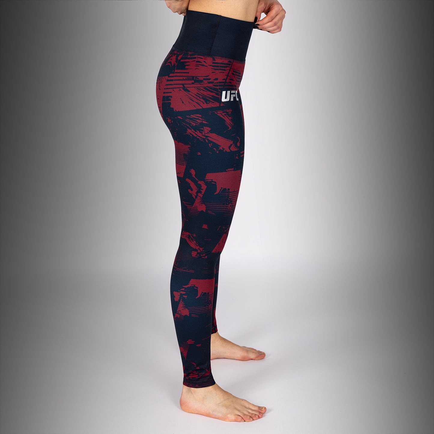 Women's UFC Zenith by Venum 버건디 어센틱 파이트 위크 레깅스