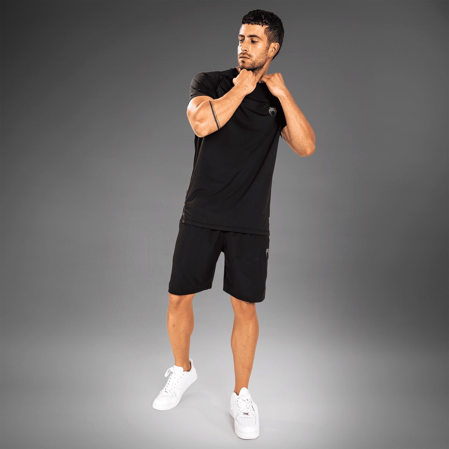 Venum G-Fit 에어 드라이 테크 티셔츠 – 블랙