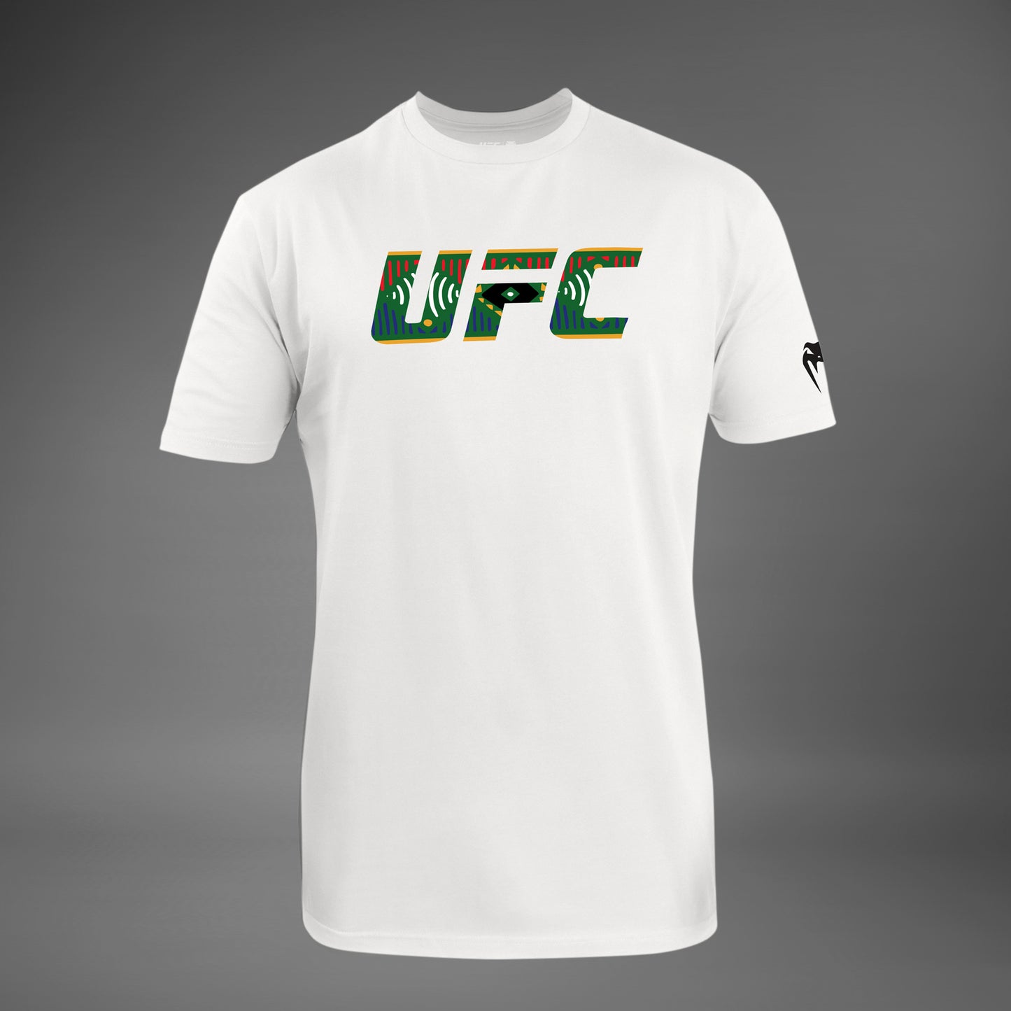 남성용 UFC Unrivaled by Venum 화이트 드리커스 뒤 플레시스 티셔츠