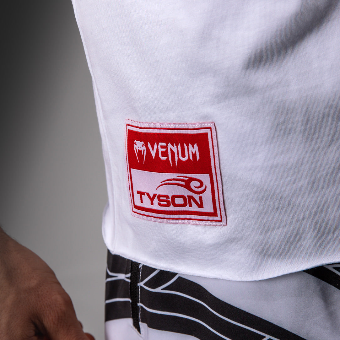 Venum x Mike Tyson: Tiger 민소매 티셔츠 – 옵티컬 화이트