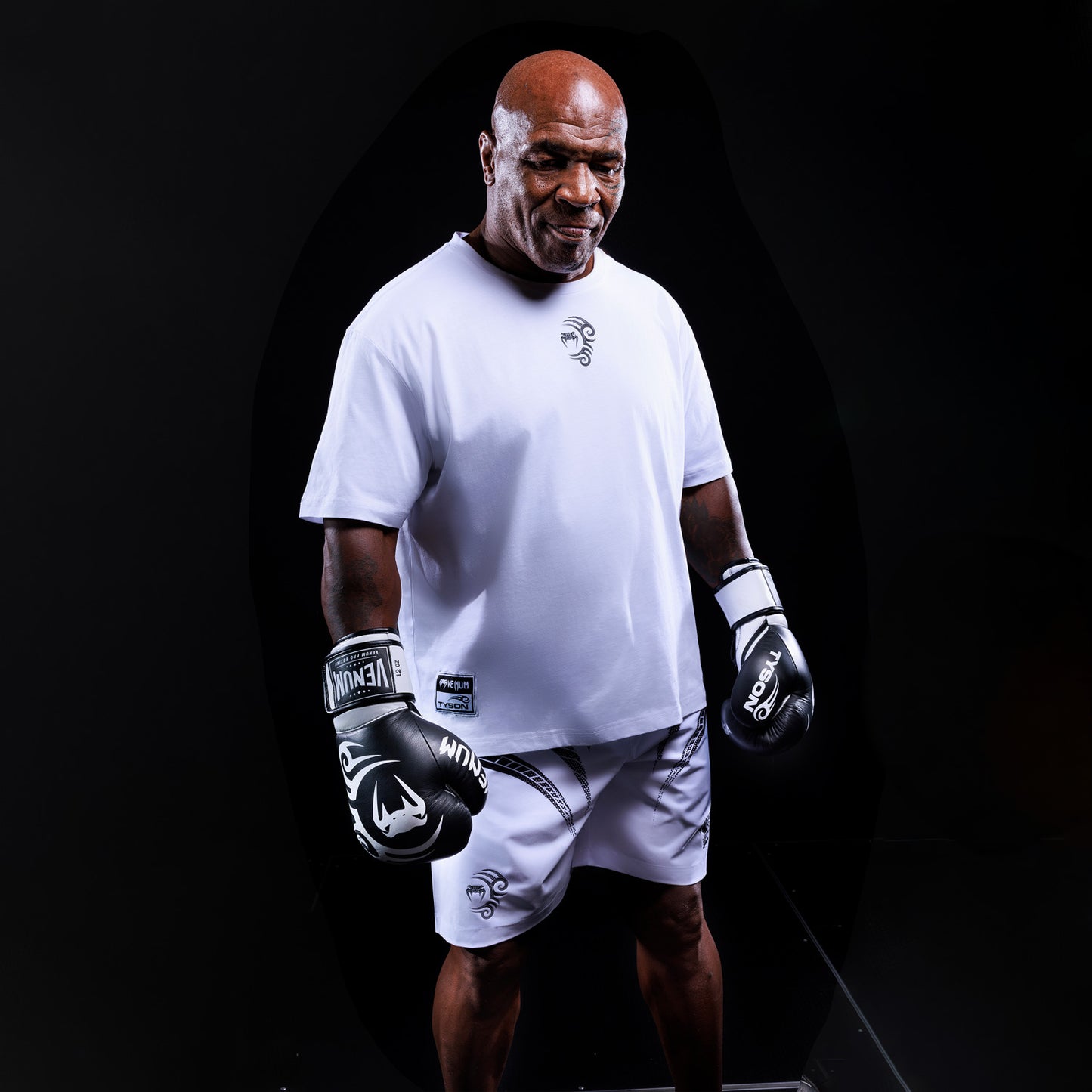 Venum x Mike Tyson: Tiger 코튼 티셔츠 – 옵티컬 화이트