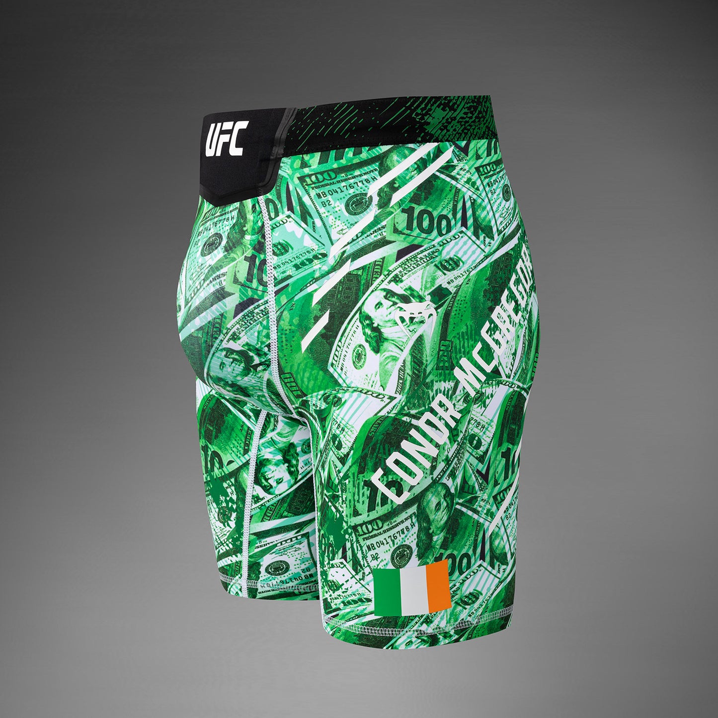 UFC Unrivaled by Venum Conor McGregor 남성용 Vale Tudo 쇼츠 – 그린