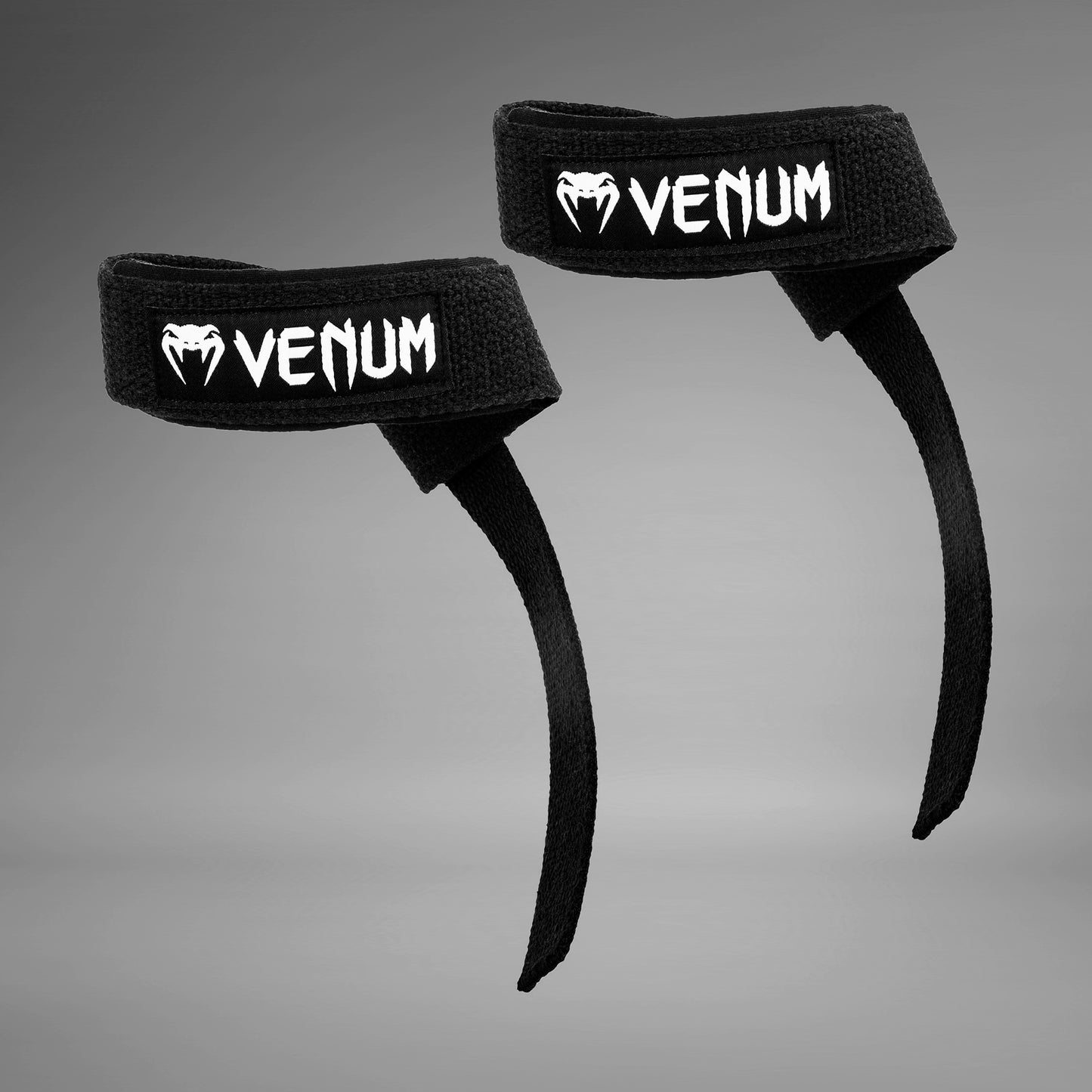 Venum Hyperlift 역도 스트랩 - 블랙 (1쌍)