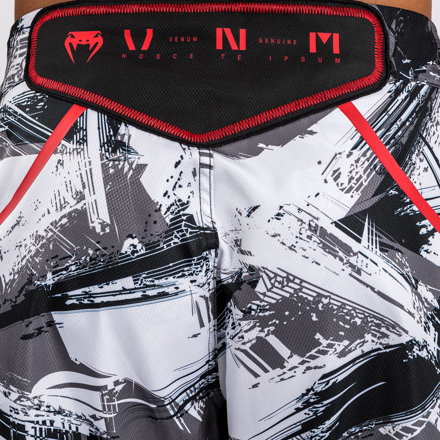 Venum Electron 3.0 파이트 쇼츠 – 그레이/레드