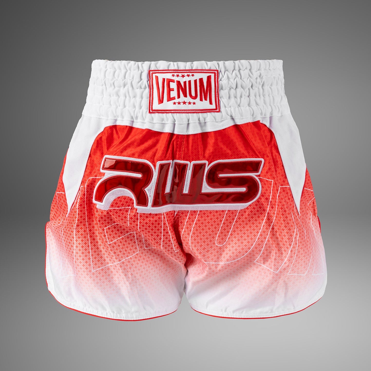 Venum x RWS 2.0 무에타이 쇼츠 – 화이트/레드