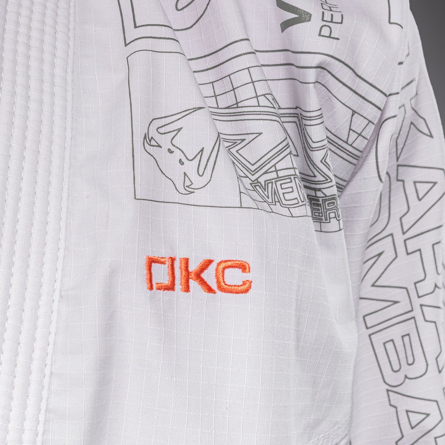 Karate Combat by Venum BJJ 도복 화이트/그레이