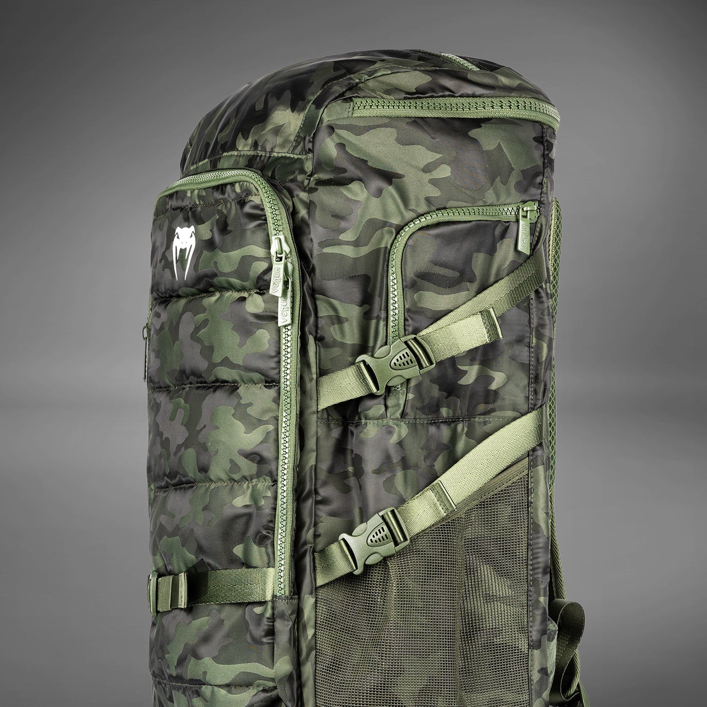 Venum Challenger Xtrem 백팩 (50-63L) – 카키/카모
