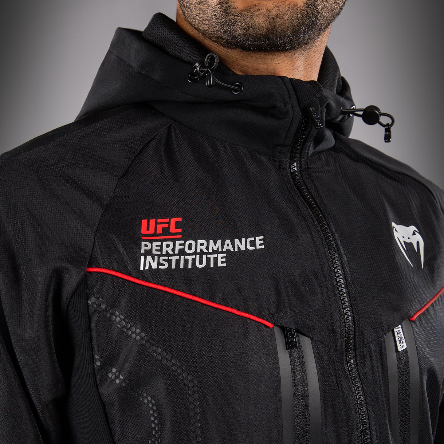 Venum UFC PI 3.0 트랙 재킷 – 블랙
