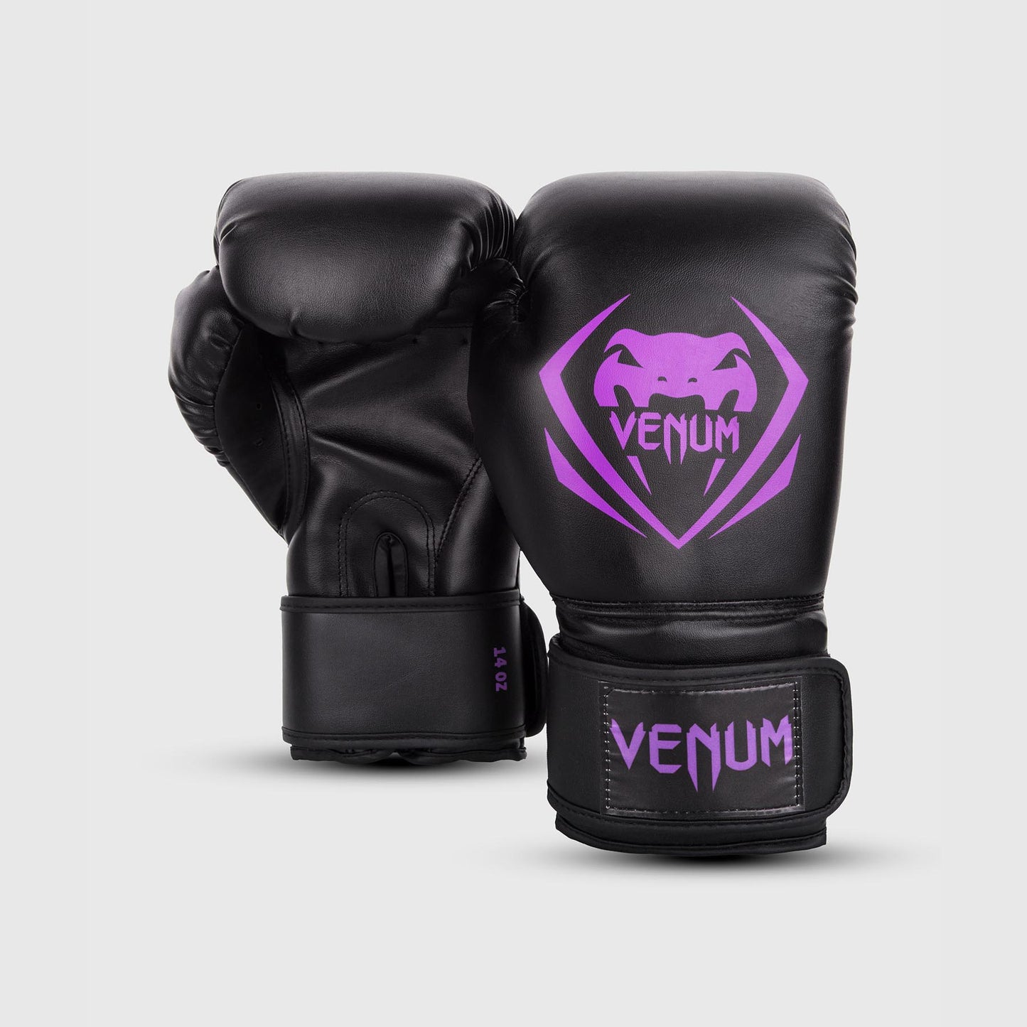 Venum Contender 복싱 글러브 – 블랙/퍼플