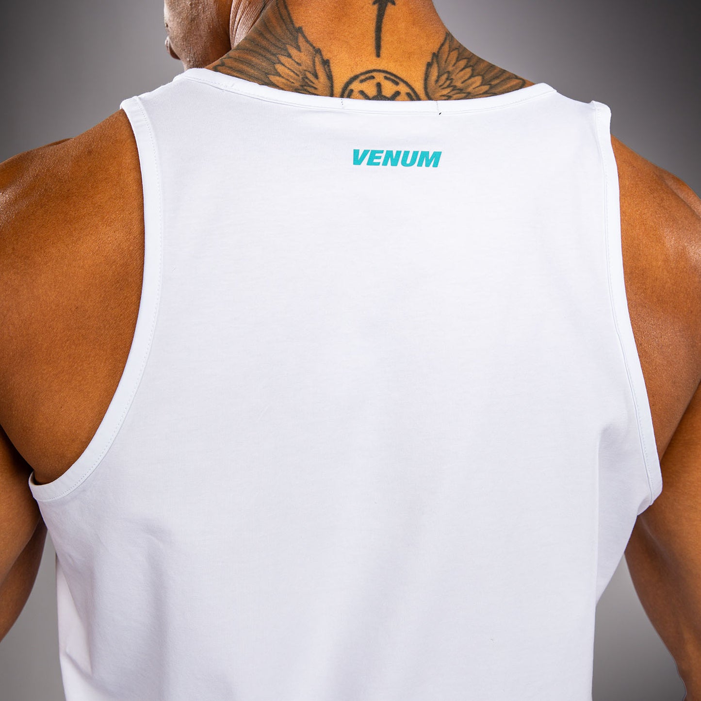 Venum Aqua 탱크탑 – 화이트/터쿼이즈