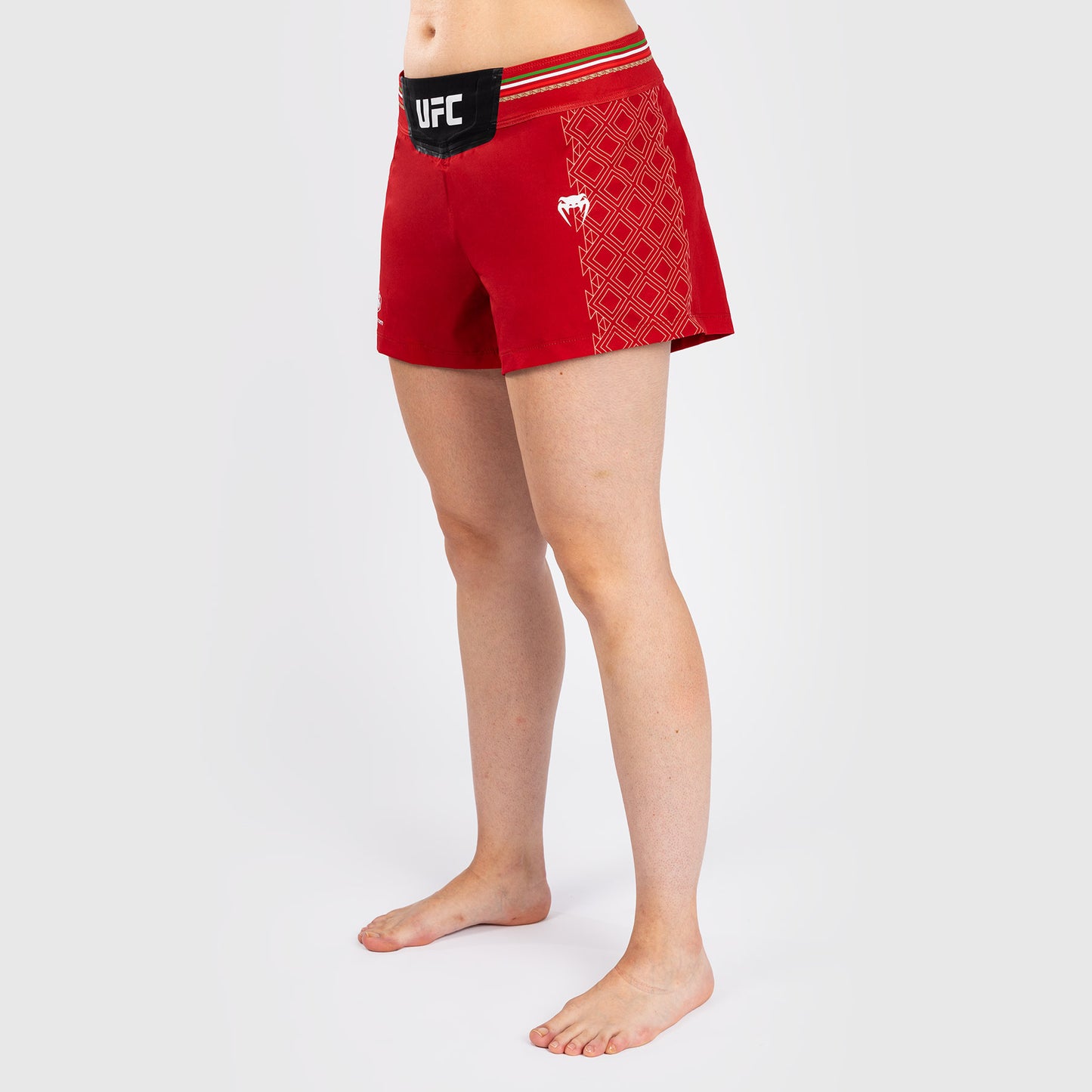 Noche UFC by Venum Authentic 여성용 파이트 쇼츠 – 레드