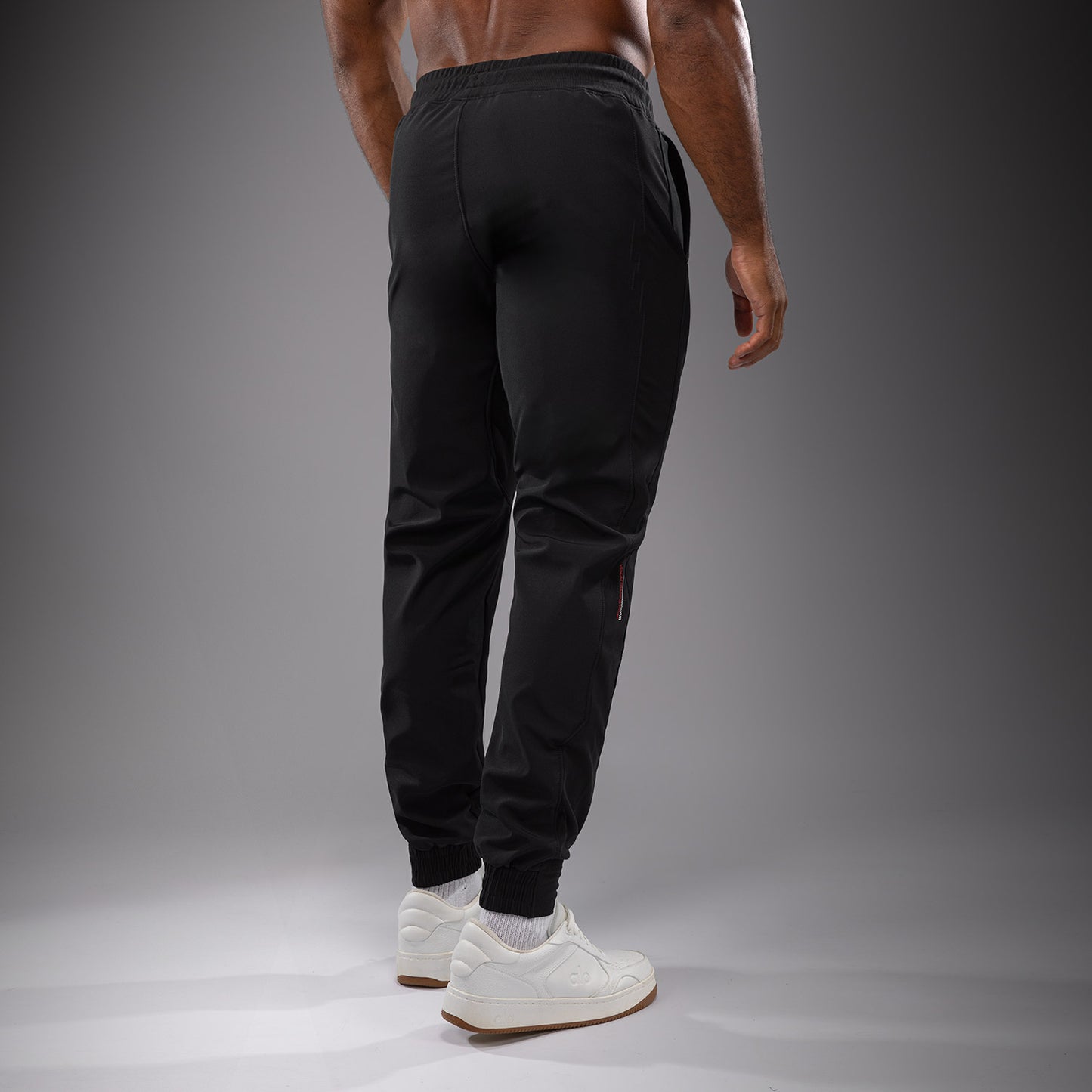 Venum Tactical XT 조깅 팬츠 – 블랙/파이어 레드
