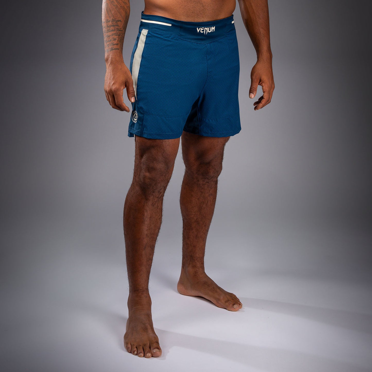 Venum X Roger Gracie Academy 파이트 쇼츠 – 블루