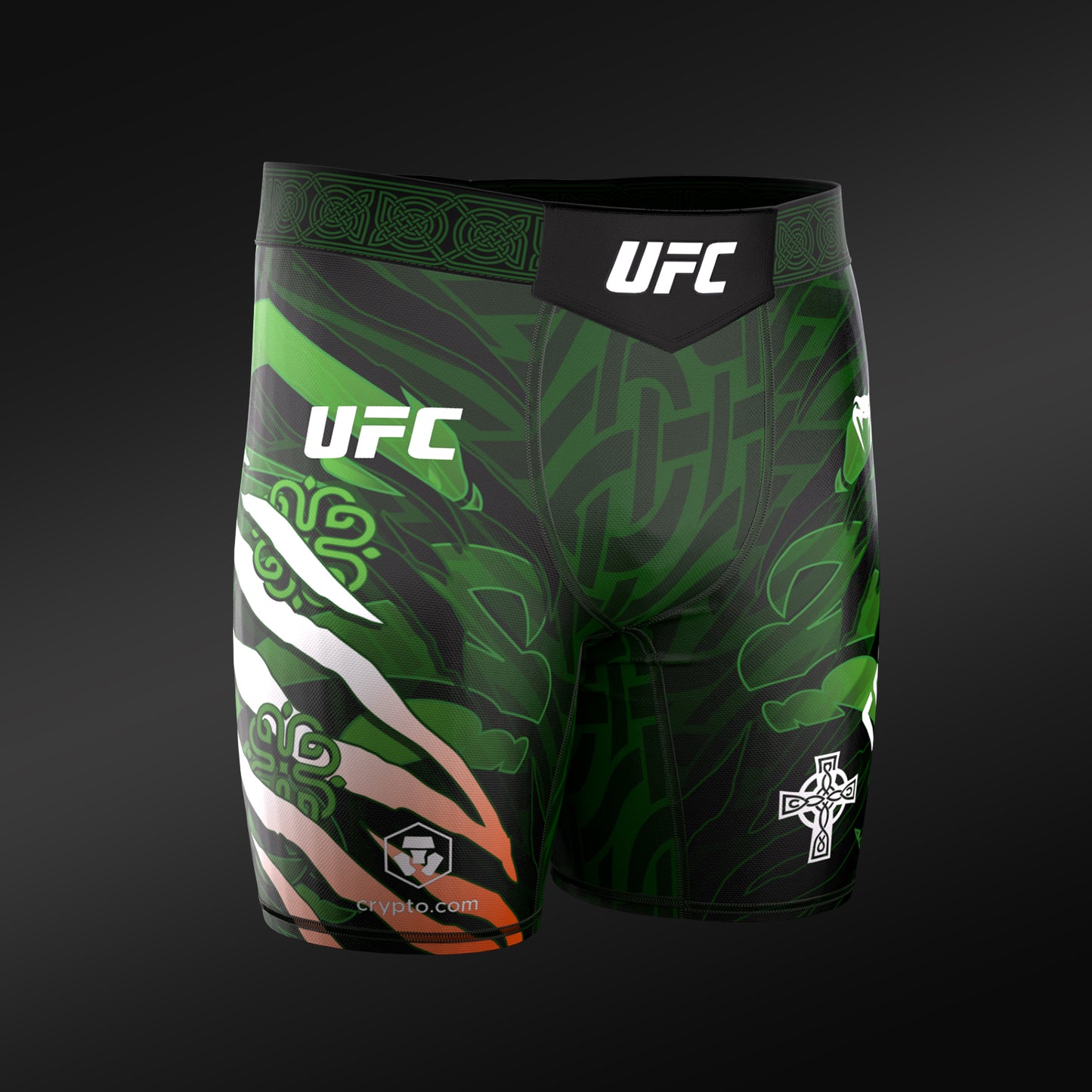 VENUM의 UFC Unrivaled 코너 맥그리거 남성용 발레 투두 반바지 - 그린