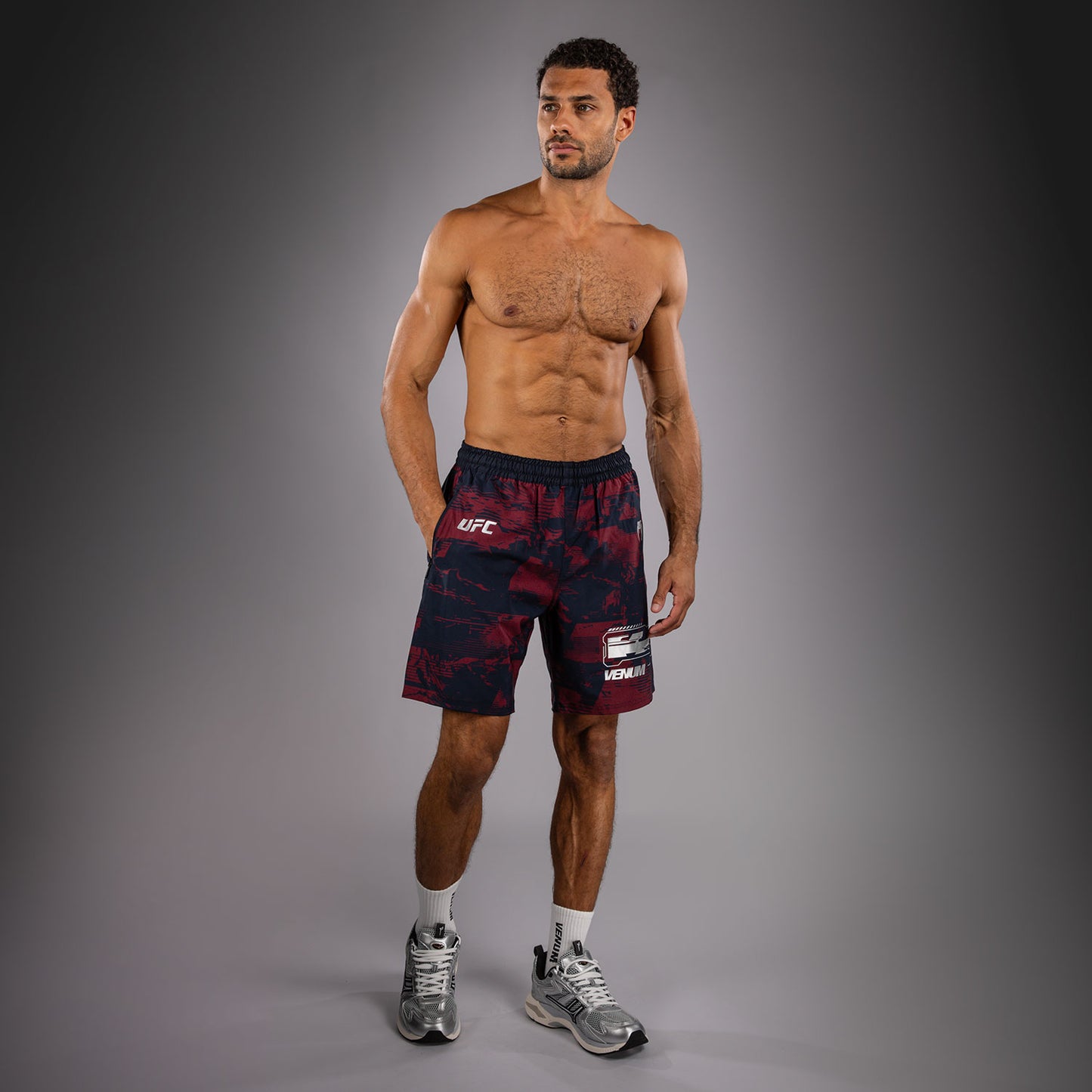 Men's UFC Zenith by Venum 네이비 블루 어센틱 파이트 위크 퍼포먼스 쇼츠