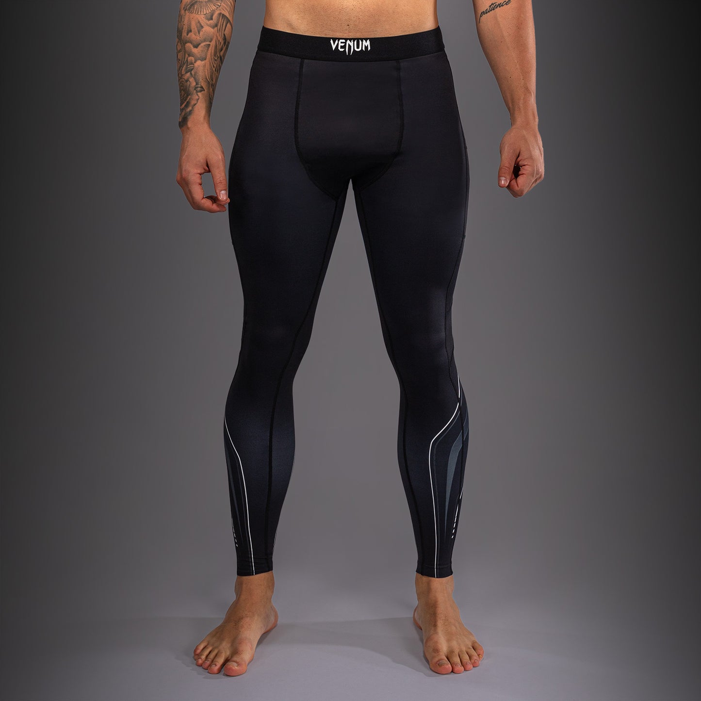 Venum Streamline 스패츠 블랙/화이트