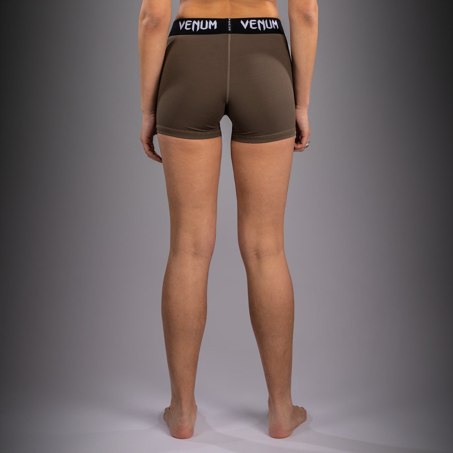 Venum UFC Unity by Venum Authentic Fight Week 여성 기능성 컴프레션 쇼츠 - 브라운