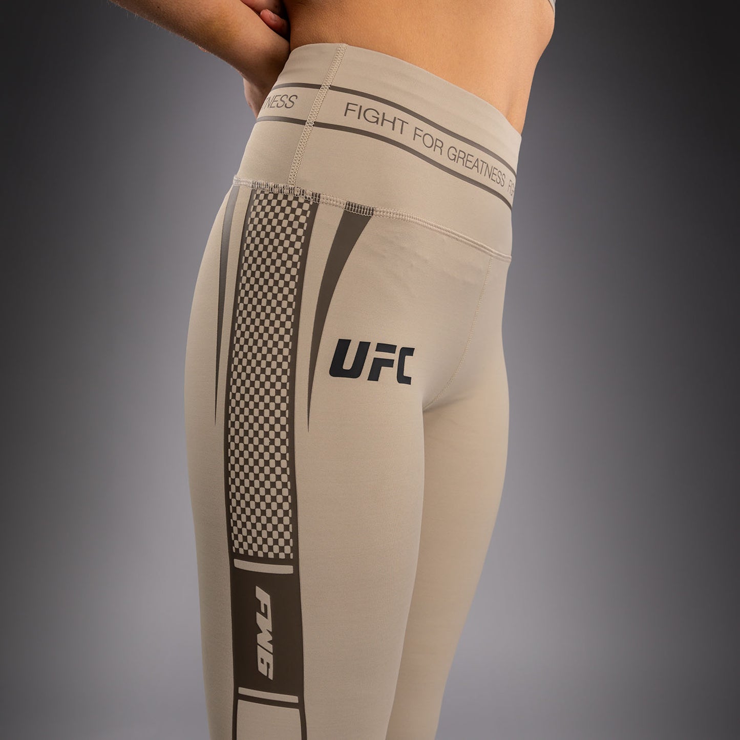 Venum UFC Unity by Venum Authentic Fight Week 여성 기능성 컴프레션 타이츠 - 샌드