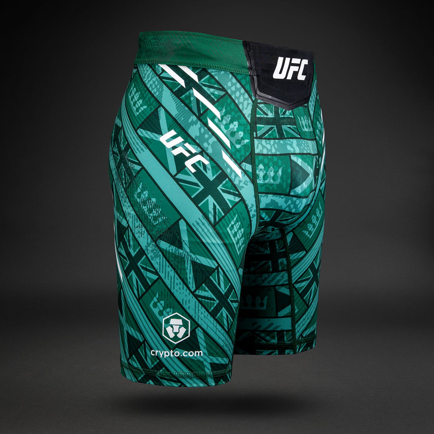 Men's UFC Unrivaled by Venum 그린 Leon Edwards 발리 투도 쇼츠