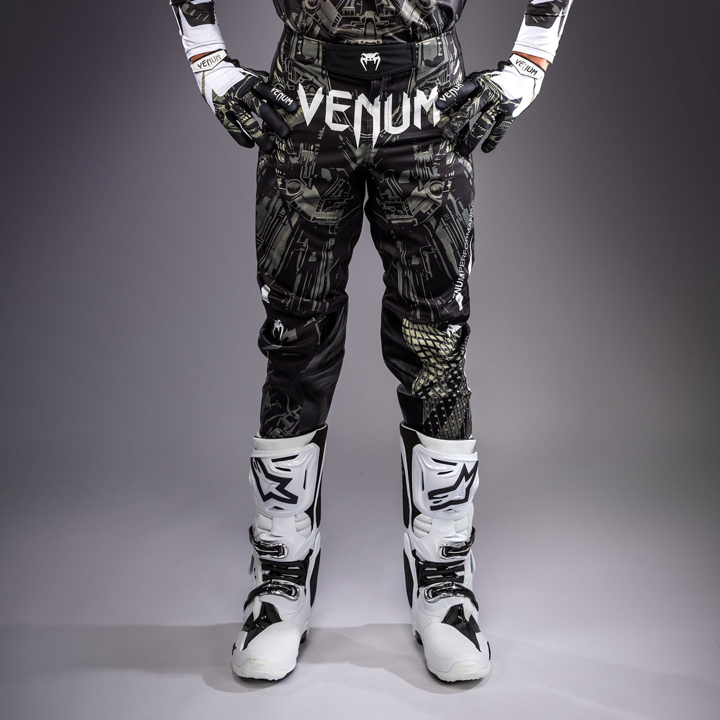 Venum MX Elite 모토크로스 팬츠 - 블랙/샌드