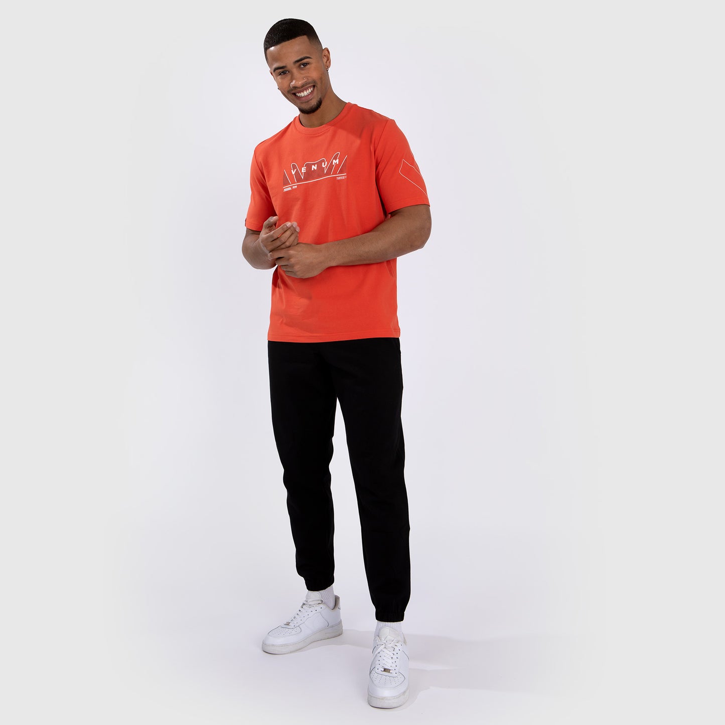 Venum Snake Print 티셔츠 – 네온 오렌지