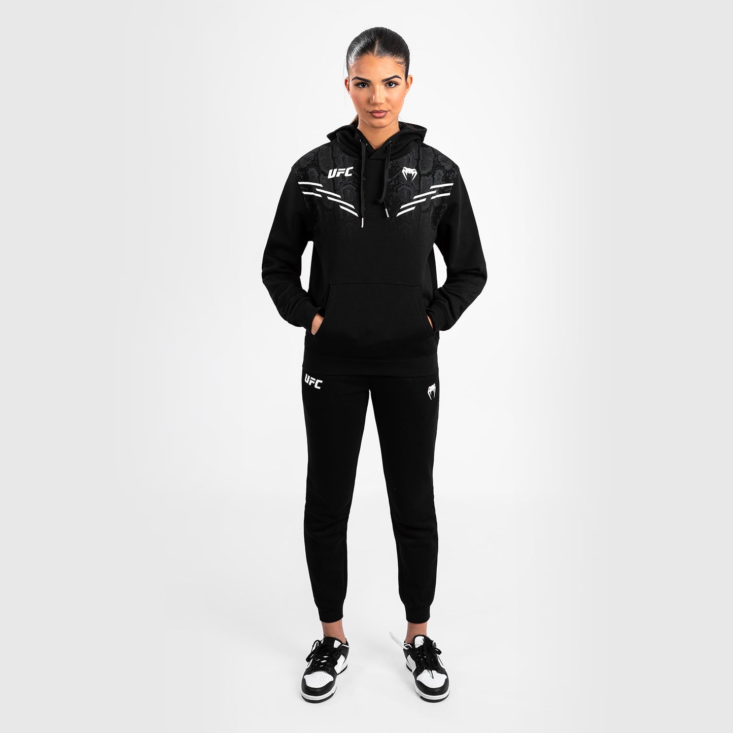 UFC Adrenaline by Venum Replica 여성용 팬츠 – 블랙