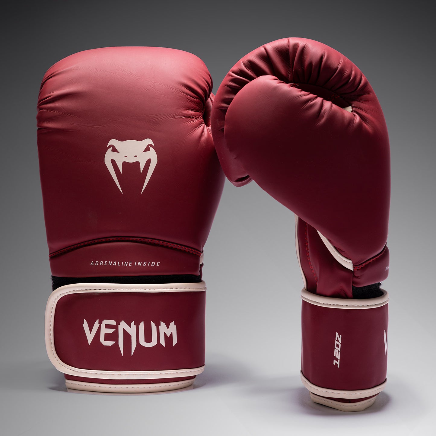 Venum Contender 1.5 복싱 글러브 – 버건디/샌드