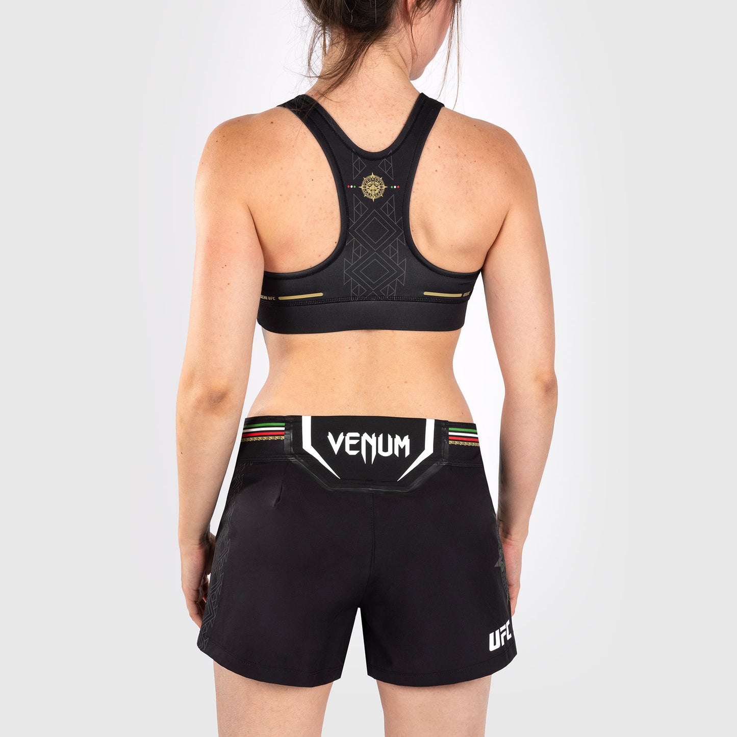 Noche UFC by Venum Authentic Fight Night 여성용 스포츠 브라 – 블랙