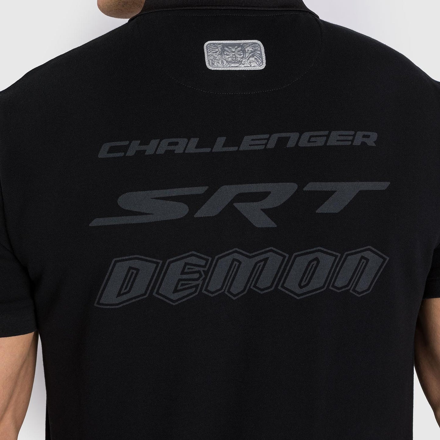 Venum x Dodge Demon 170 남성용 폴로 셔츠 – 블랙
