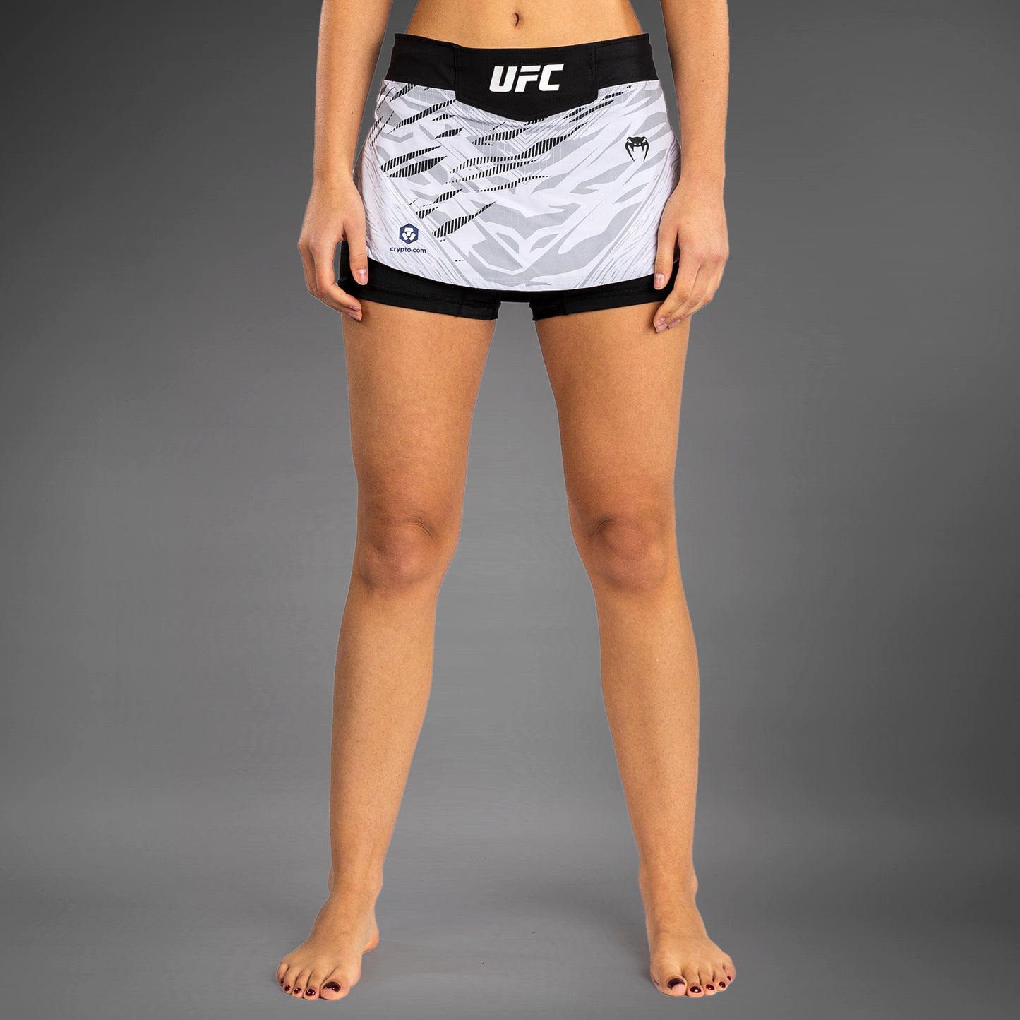 UFC Fusion by Venum 여성용 파이트 나이트 스커트 – 화이트