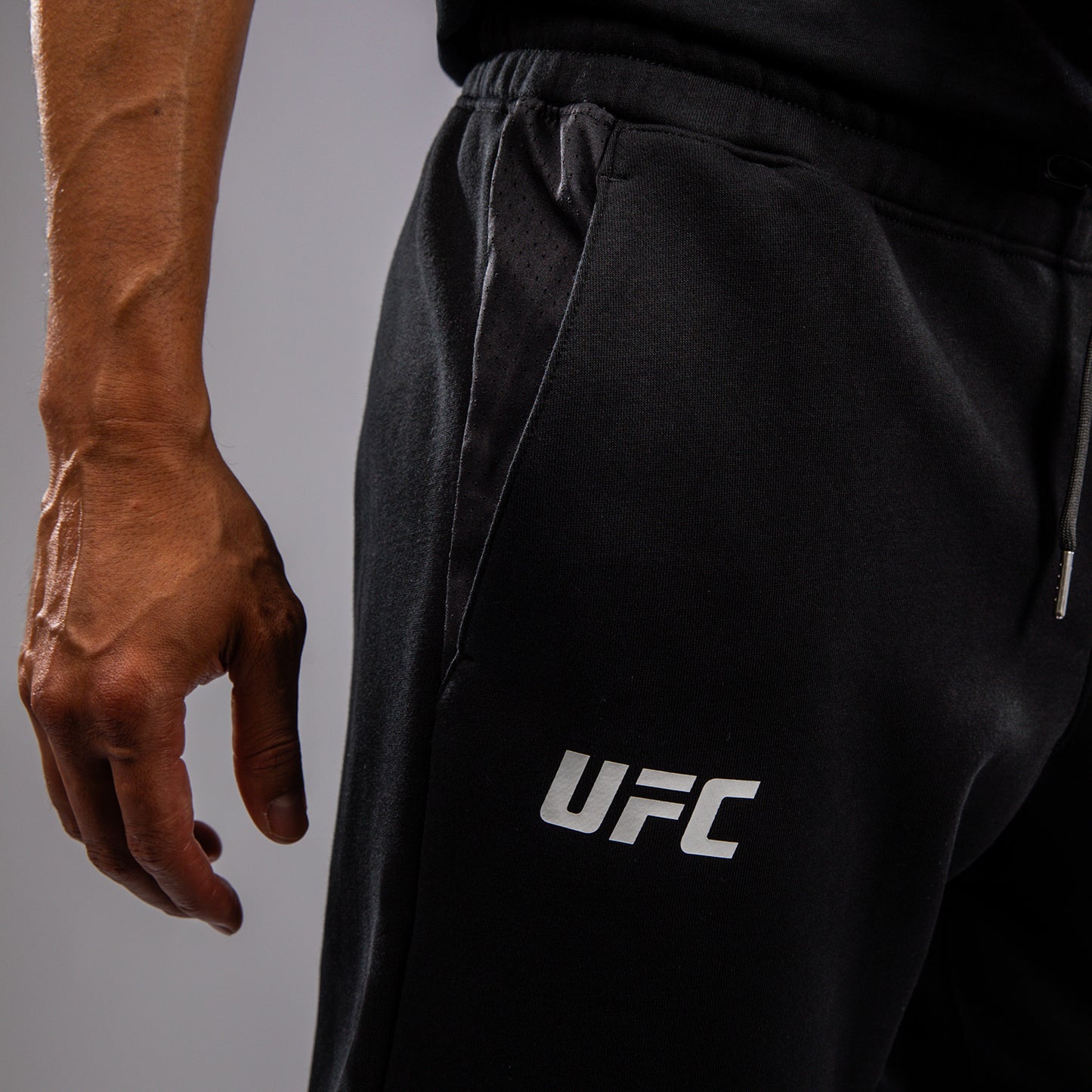 UFC Fusion by Venum 남성용 레플리카 팬츠 – 블랙