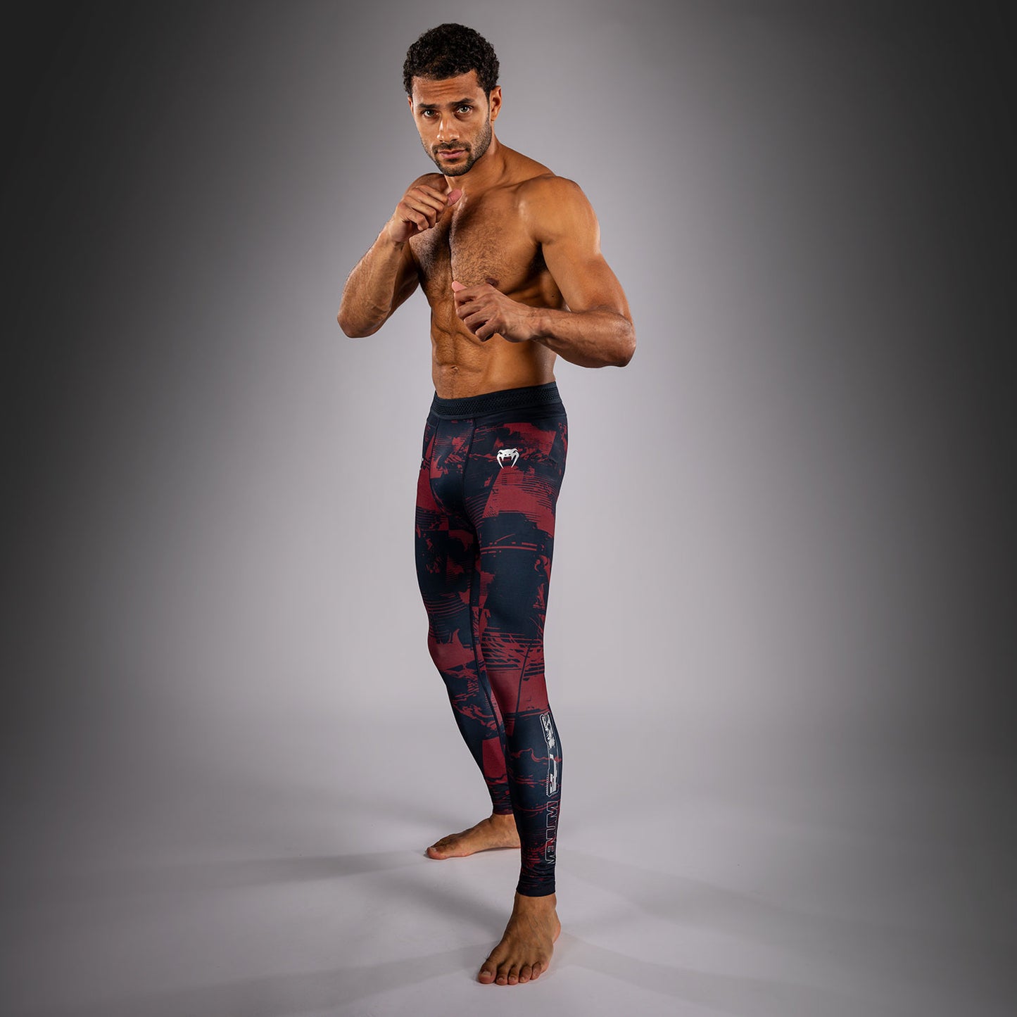 남성용 UFC Zenith by Venum 네이비 블루 오센틱 파이트 위크 퍼포먼스 타이트