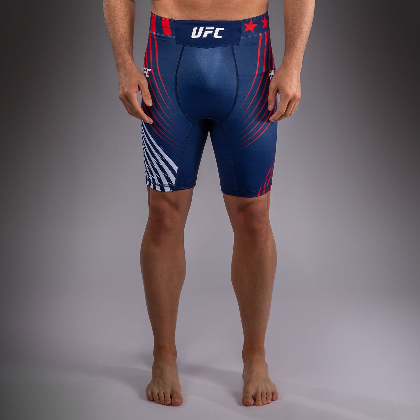 Official UFC Freedom 250 by Venum 남성용 Authentic Fight Night 발리 투도 쇼츠 - 블루