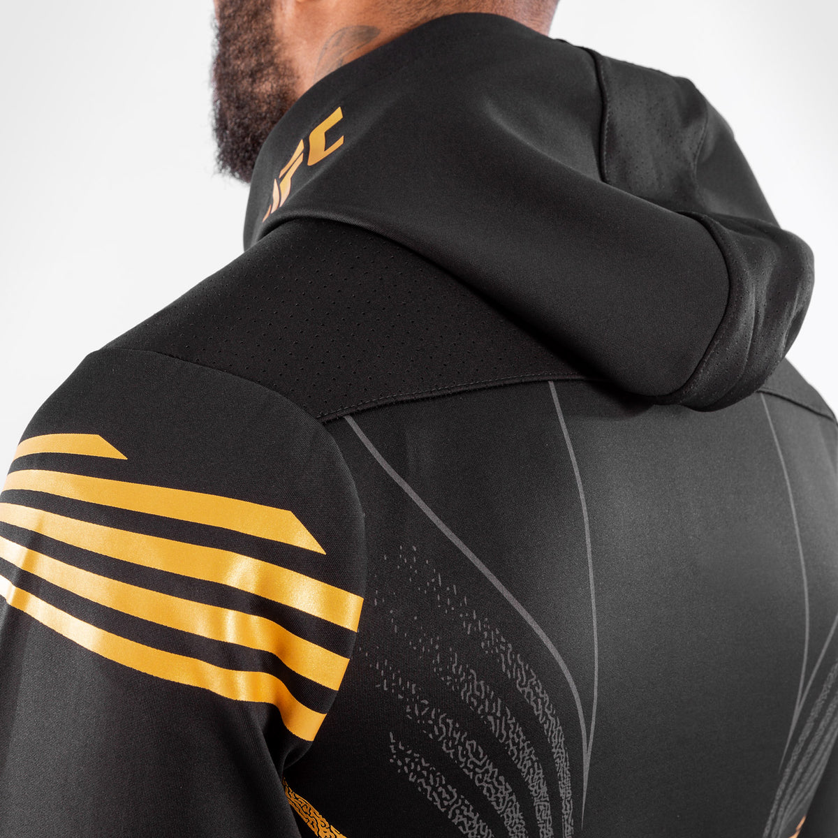 Venum UFC Authentic Fight Night 남성 워크아웃 후디 – Champion