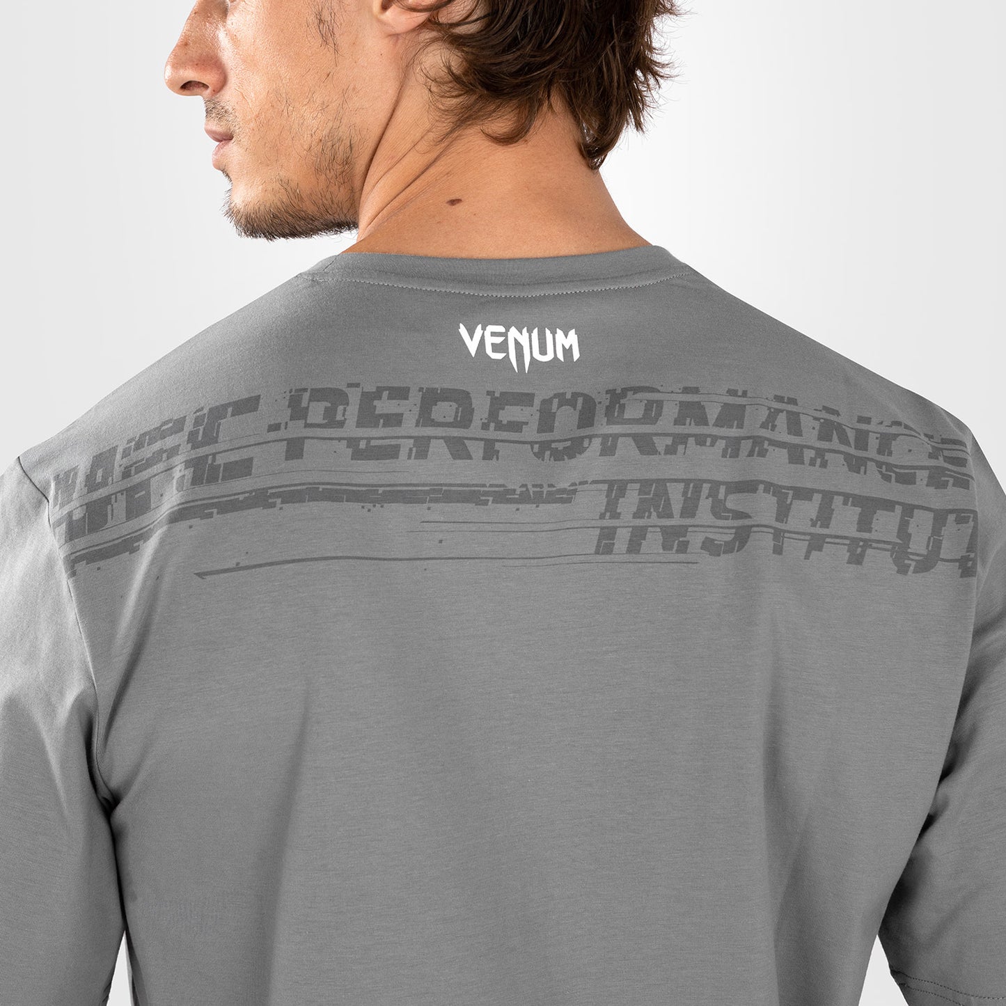 UFC Venum Performance Institute 2.0 남성용 티셔츠 – 그레이