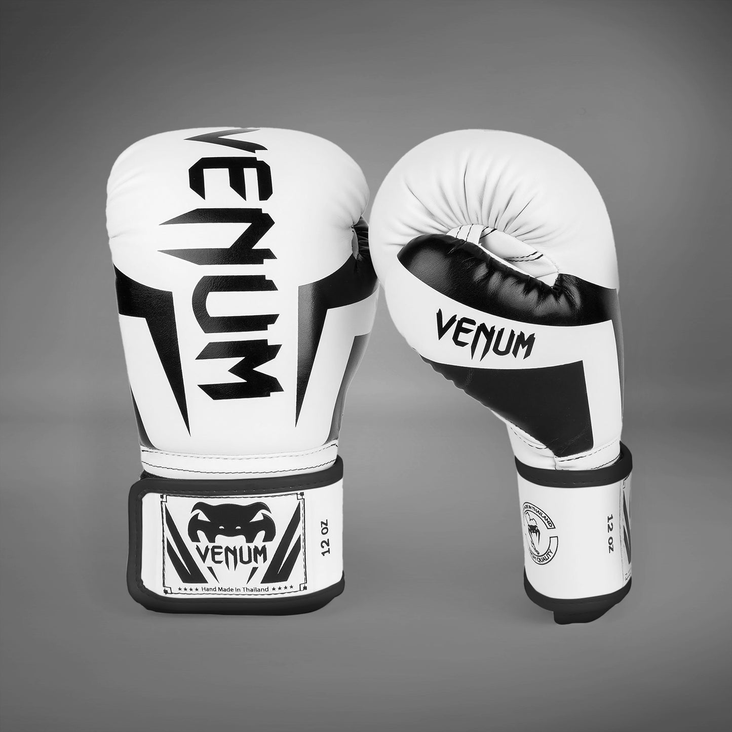 Venum Elite 복싱 글러브 – 화이트/블랙