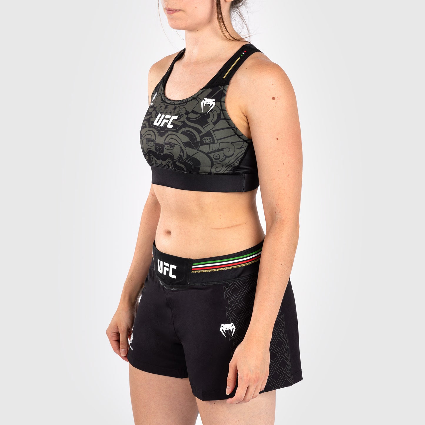 Noche UFC by Venum Authentic Fight Night 여성용 스포츠 브라 – 블랙