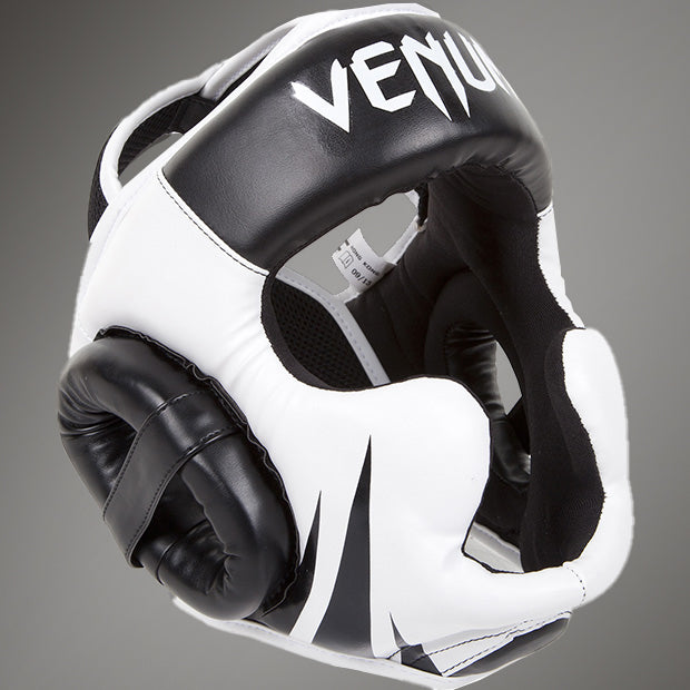 Venum Challenger 2.0 헤드기어 - 블랙/화이트