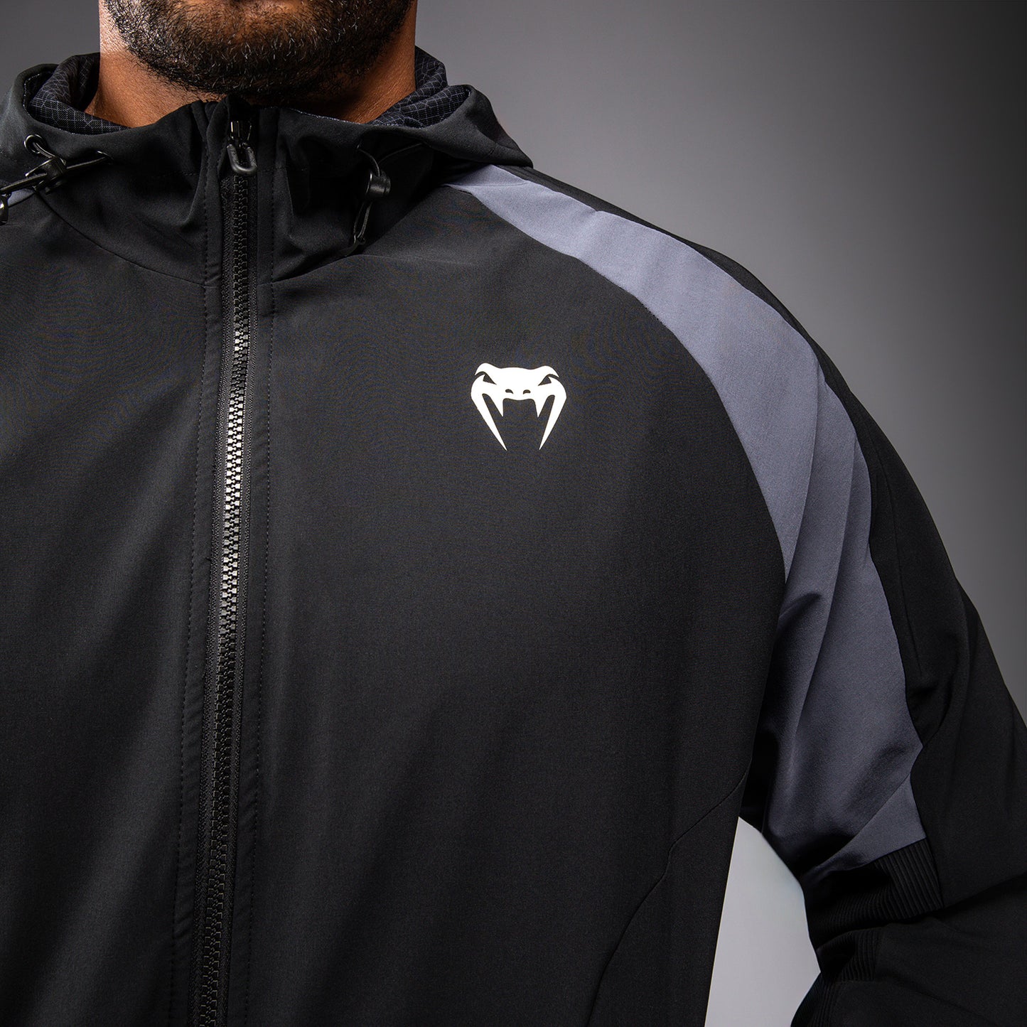 Venum X Roger Gracie Academy 트랙 자켓 – 블랙