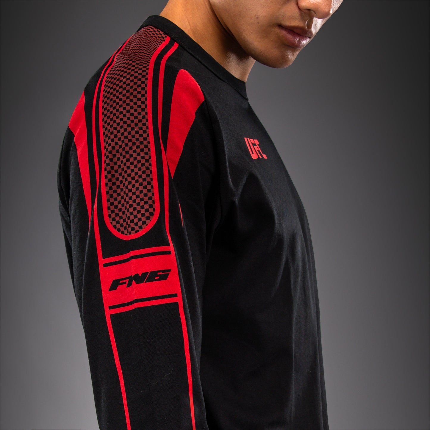 Venum UFC Unity by Venum Authentic Fight Week 남성 긴팔 티셔츠 - 블랙