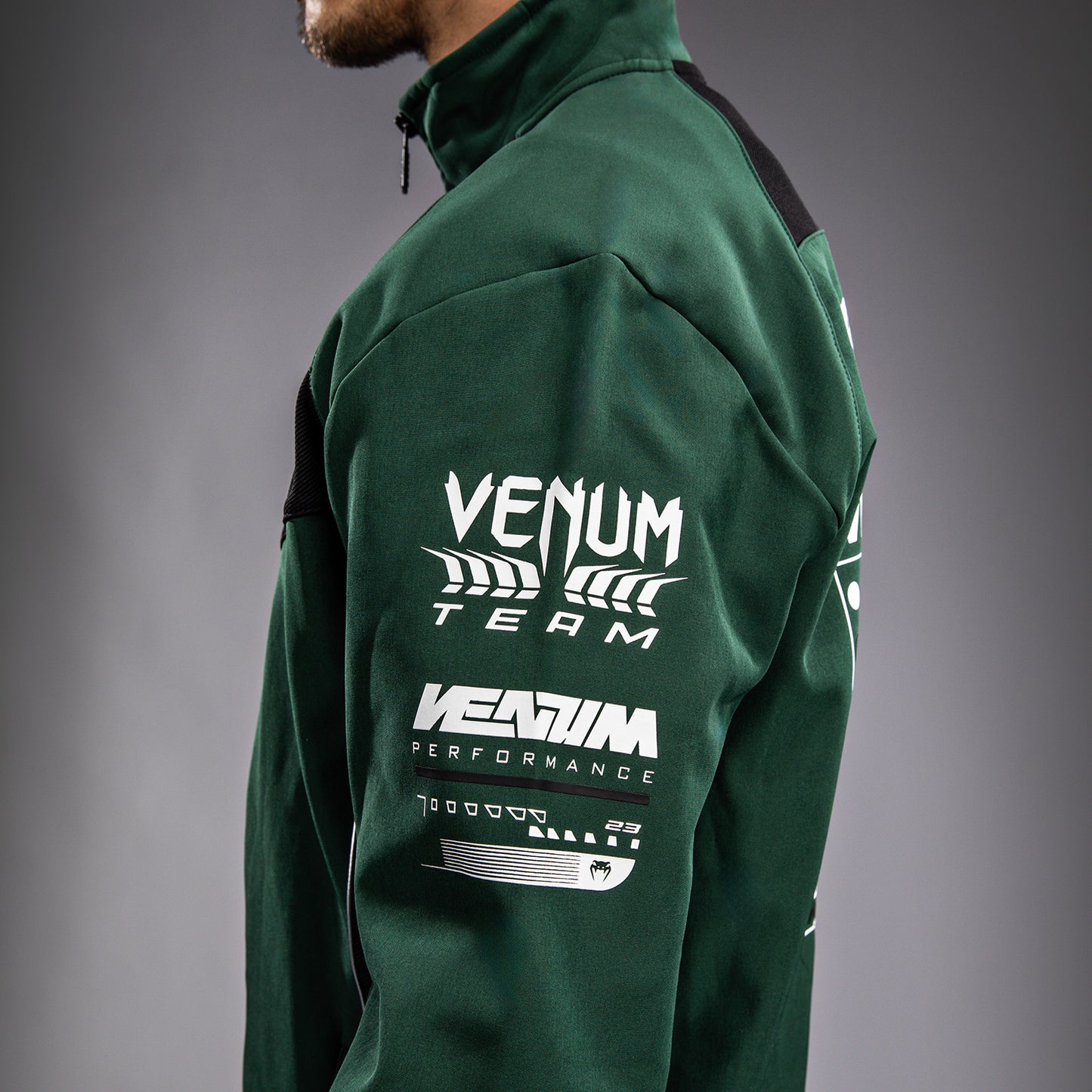 Venum Motorsport 소프트쉘 자켓 – 딥 포레스트